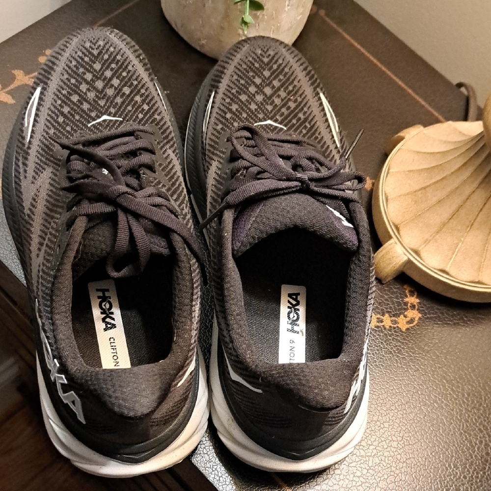 Hoka Men's Charcoal Athletic Shoes - Picture 2 of 6